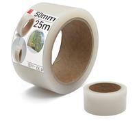 Lun Fix Nastro adesivo telato grigio 50 mm x 25 m, americano impermeabile alta tenuta per riparazioni, fissaggio, imballaggio e sigillature, adesivo resistente multiuso per esterni