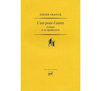 L'un-pour-l'autre: Levinas et la signification
