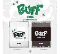 LUN8 [BUFF] 2° mini album PLVE 2 ver. SET / 2 schede immagine + 2 adesivi + 2...