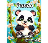 Luna B Helle Panda Malbuch für Kinder (Tascabile)