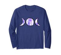 Luna Bambino Strega Wicca Wiccan Buona Pasqua Eostre Ostara Maglia a Manica