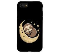 Luna Bradipo Dormire In Mezzaluna Anime Kawaii Custodia per iPhone SE (2020) / 7 / 8