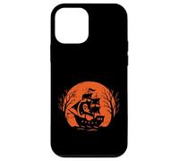 Luna di Halloween della nave fantasma Custodia per iPhone 12 mini
