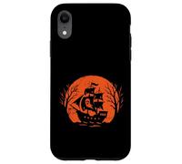 Luna di Halloween della nave fantasma Custodia per iPhone XR