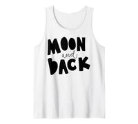 Luna e Back Space Lover Citazione per i Fan del Cielo Notturno Canotta