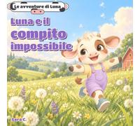 Luna e il compito impossibile: Una storia illustrata per aiutare i bambini a superare il blocco e iniziare un passo alla volta.