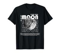 Luna E Il Suo Mistero Lune Mistiche Ombra Notte Oscura Cosmica Maglietta
