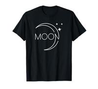 Luna e la Sua misteriosa Eclissi lunare Luna Celeste Notte Maglietta
