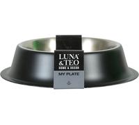 LUNA E TEO Ciotola My Plate Nera 1.7L