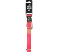 LUNA E TEO Collare Classic Rosso L