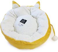 LUNA E TEO Luna&Teo Cuscino con Orecchie per Cane GIALLO