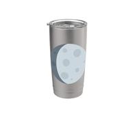 Luna Gibbous crescente Bicchiere termico in acciaio inox doppia parete