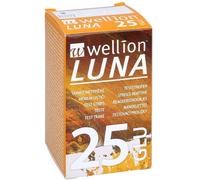 Luna GLU Test Strips Wellion 25 Strisce Reattive