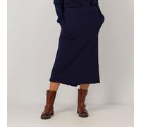 L'Una Gonna con spicchio in pizzo sul retro