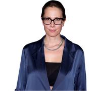 Luna Gualano (Blue Suit) Half Body Buddy Cutout