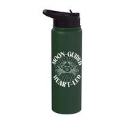 Luna guidato Cuore led Cancro Zodiaco Stainless Steel Insulated Water Bottle