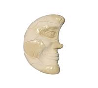 Luna in Ceramica cm28x18 Pallida Fiammata CERTRE ITALIA