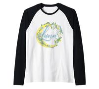 Luna - La Gentilezza della Luna e il Fascino della Natura Maglia con Maniche Raglan
