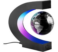 Luna LED a Levitazione Magnetica, Mappamondo Magnetico con Luce LED Decorazione [EEK: A+++]