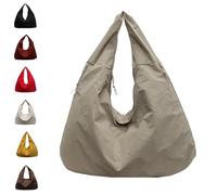 Luna Lush Bag, 2025 New Luna Lush Bag for Woman, Large Capacity Multi-Pocket Travel Waterproof Computer, for Travel Commute (Khaki)