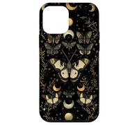 Luna Moth Dark Cottagecore Estetica Butterfly Lover Custodia per iPhone 12 mini