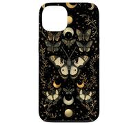 Luna Moth Dark Cottagecore Estetica Butterfly Lover Custodia per iPhone 13