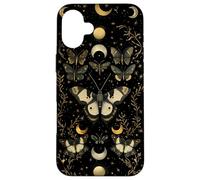 Luna Moth Dark Cottagecore Estetica Butterfly Lover Custodia per iPhone 16 Plus
