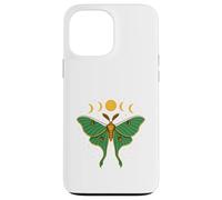 Luna Moth Lover Moon Phases Insect Cottagecore Aesthetic Custodia per iPhone 13 Pro Max