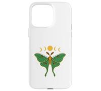 Luna Moth Lover Moon Phases Insect Cottagecore Aesthetic Custodia per iPhone 15 Pro Max