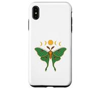 Luna Moth Lover Moon Phases Insect Cottagecore Aesthetic Custodia per iPhone XS Max