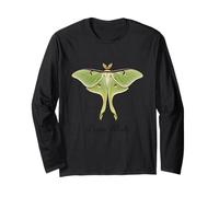Luna Moth per Lepidotteristi Maglia a Manica