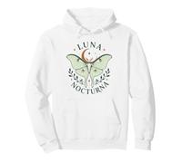 Luna Nocturna Moth Celeste Luna Notte Insetto Felpa con Cappuccio