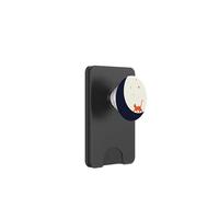 Luna Notte Incantata Con Gatto Arancione PopSockets PopWallet per MagSafe