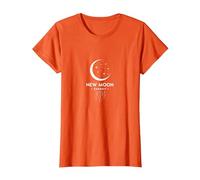 Luna Nuova Energia Celeste Mistico Notte Stellata Maglietta, Donna, Arancio, L