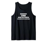 LUNA Personalized Women's Gift Custom LUNA Canotta