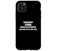 LUNA Personalized Women's Gift Custom LUNA Custodia per iPhone 11 Pro Max