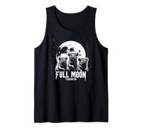 Luna Piena Terrore Ratto Edgy Gotico Horror Grunge Canotta