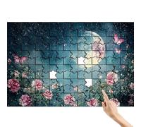 Luna Puzzle 1500 Pezzi, Farfalla Puzzle Adulti, Giochi Educativi per la Famiglia, Divertimento Colorato Set con Scatola, Giochi Creativi per Regalo Uomo Decorazioni Casa, Regalo Bambina 6 Anni L-2