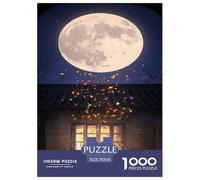 Luna Puzzle Puzzle Da 1000 Pezzi Gioco Di Sfidaans Adulti E over 12 Anni Festivo Puzzle Impossibile Sfida EduGattoiva Regalo Per La Decorazione Domestica 70x50cm/1000pcs