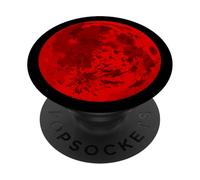Luna Rossa Sangue - Lunare PopSockets PopGrip Adesivo