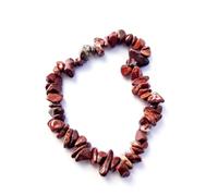 Luna Roy Bracciale con frammenti in pietra naturale. Pietre semipreziose, preziosi accessori, Pequeño, Quarzo rosa, Quarzo rosa