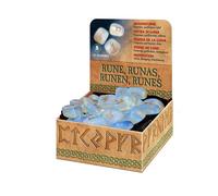 Luna Rune Sassi Esoteric Meditazione con Velluto Borsa lo scarabeo Nuovo