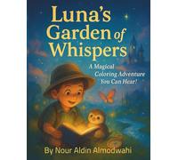 Luna’s Garden of Whispers: A Magical Coloring Storybook with Audio for Kids Ages 4-8