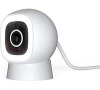 Luna Telecamera di sicurezza 2K QHD per interni/esterni, telecamera WiFi IP65 cablata per la sicurezza domestica, visione notturna a colori, faretto/sirena, rilevamento del movimento AI, avvisi