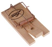 Luna Trappola per topi in legno, 2 pezzi trappola con scatto in legno