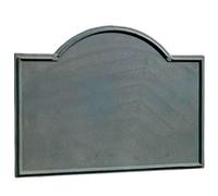 LUNA WAY CAST IRON - Lastra Decorata "Deco" in Ghisa per Camino | Immagazzina e Riflette Calore | Resistente all'Usura e Corrosione | Dimensioni piastra 80 x 60 cm