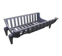 LUNA WAY CAST IRON - Portalegna brucialegna in Ghisa | Design Moderno | Migliora il Tiraggio del Camino e la combustione della legna | Resistente e Duraturo | 45 x 28,5 x 15h cm
