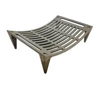 LUNA WAY CAST IRON - Portalegna in Ghisa | Design Moderno | Migliora Circolazione Aria | Brucia Legna Camino e stufe, 45 x 32 x 13h cm, 100% GHISA