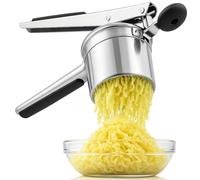 LunaCozy Schiacciapatate grande, in acciaio inox resistente, schiacciapatate e schiacciapatate, gadget da cucina per patate e verdure