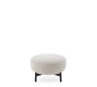 LUNAM CURLY Pouf Bianco